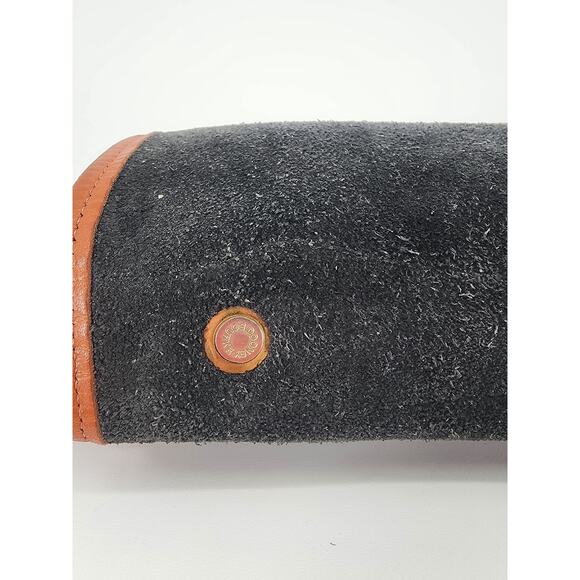 Vintage Dooney & Bourke Black All Weather Leather Top Handle Bag - Picture 6 of 16